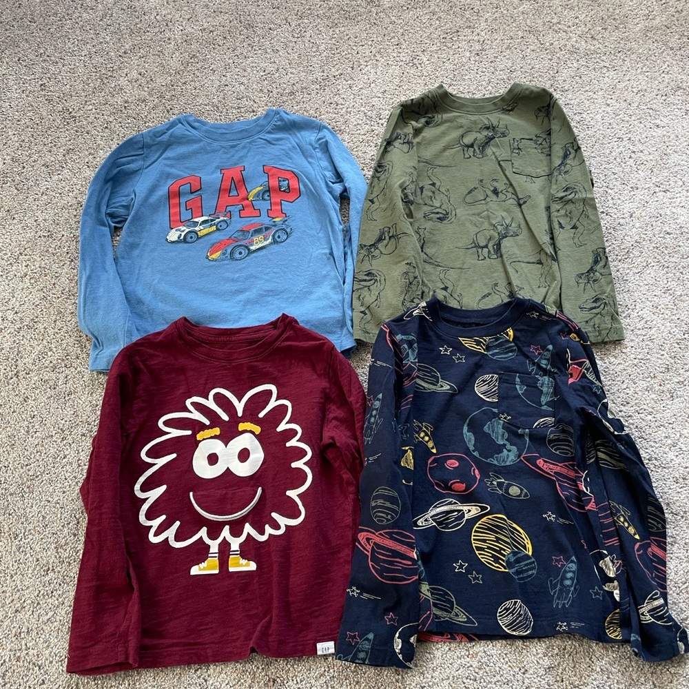 GAP 5T boys shirts